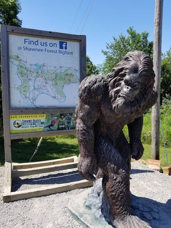 Shawnee Bigfoot Statue - Image 1