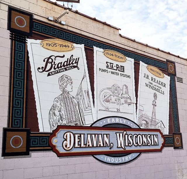 Walldog Mural #10: Early Industry - Image 2