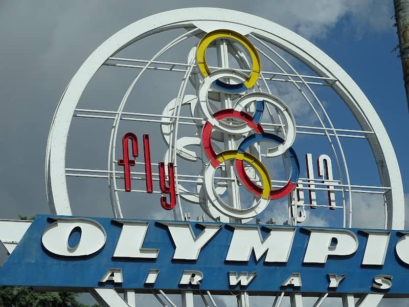 Olympic Airways Sign - Image 1