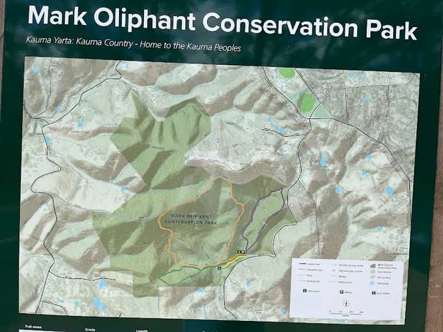 Mark Oliphant Conservation Park trailhead - Image 2