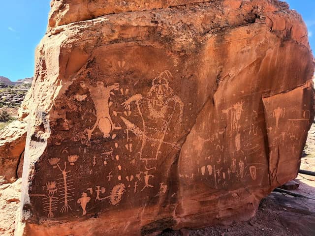 Birthing Scene Petroglyph - Image 1