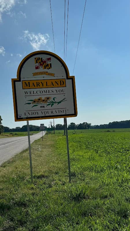 Maryland Welcome Sign - Image 3