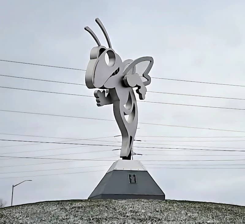 Beech Grove Hornet Statue - Image 1