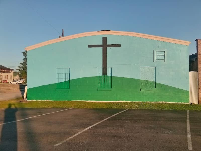 Cross mural - Image 1