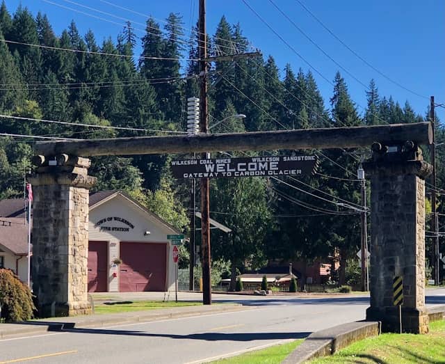 Wilkeson Arch Welcome Sign - Image 2