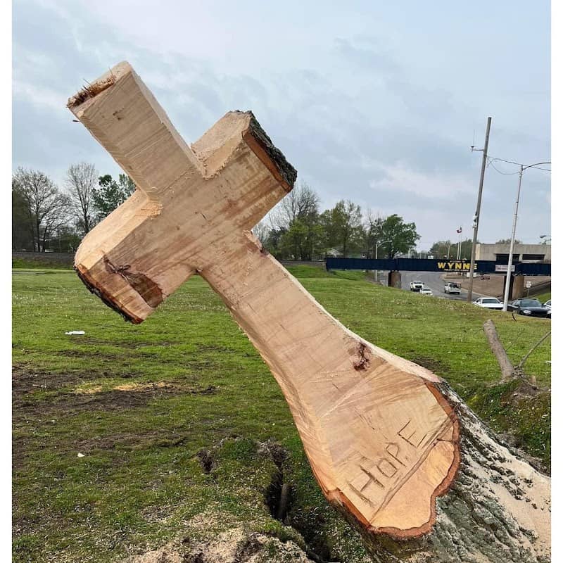 Wynne Tornado Cross of Hope - Image 1