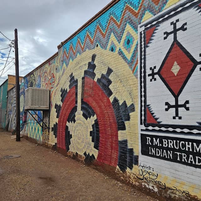 Navajo Basket Mural - Image 1