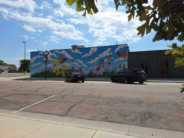 Majestic Monarch Butterfly Mural - Image 1
