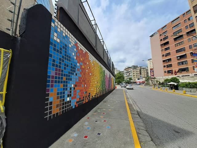 Mural Flora Pixeles - Image 1