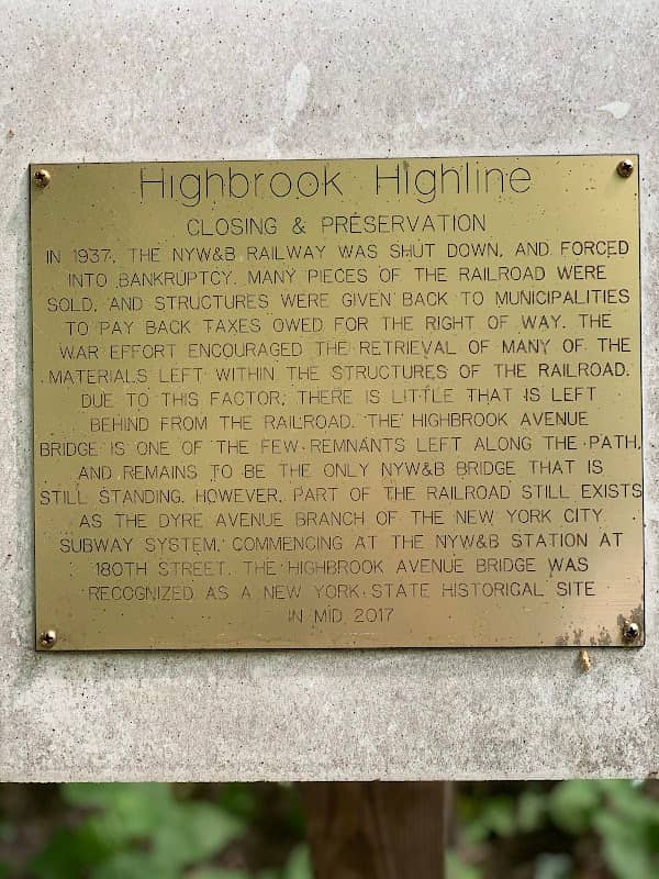 NYW&B Highbrook Ave Bridge - Image 3