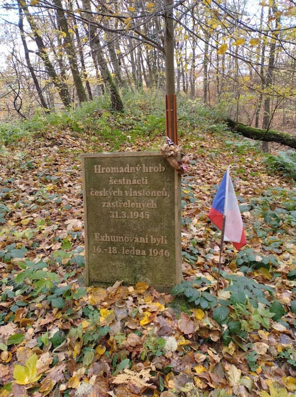 Hromadný hrob na Bratrušovské střelnici - Image 1