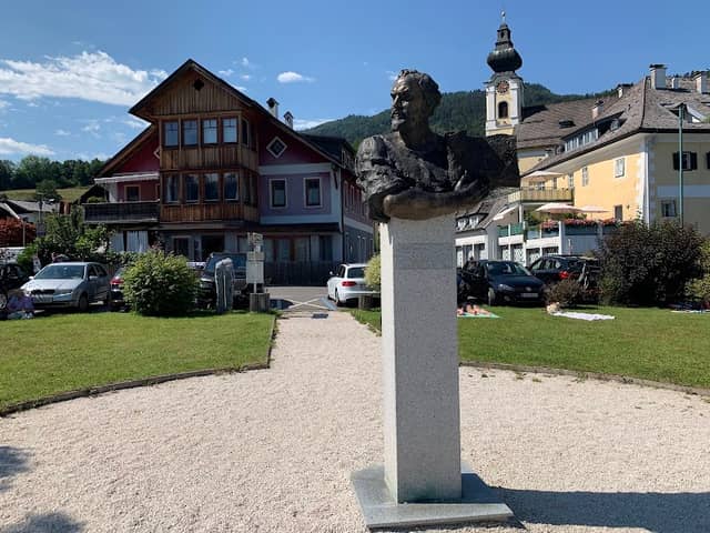 Gustav Klimt - Themenweg Stele, Unterach am Attersee - Image 1