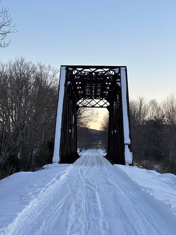 Conway Scenic RR Swift River Iron Bridge - Image 1