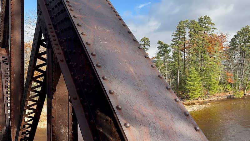 Conway Scenic RR Swift River Iron Bridge - Image 2