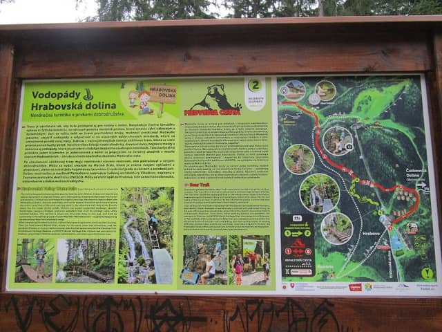 Náučný chodník Medvedia cesta v Hrabovskej doline - Image 2