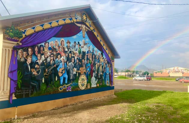 Texas Music Legends - Murals, Alpine, Texas. - Image 2