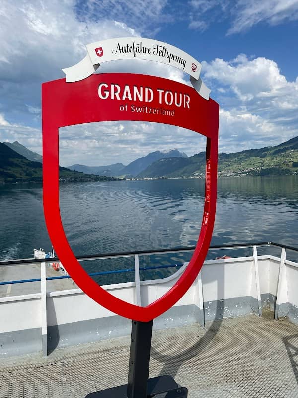 Grand Tour of Switzerland - Photo Spot Lake Lucerne Car Ferry - Image 1