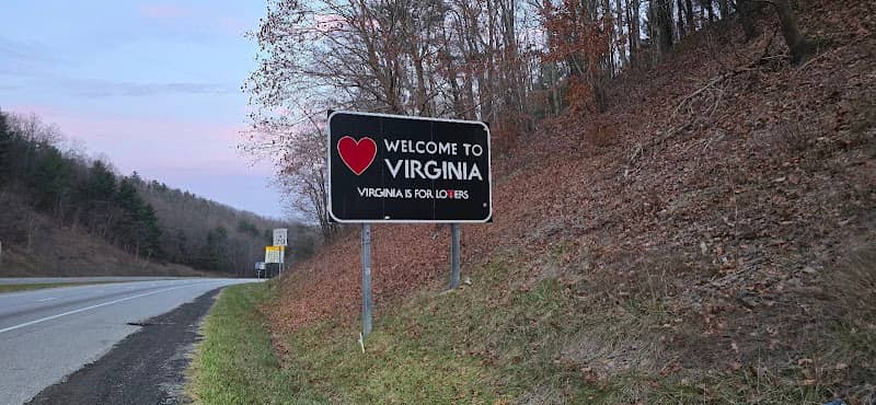Welcome to Virginia sign - Image 1