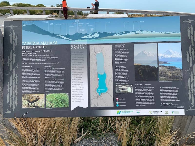 Tapataia Mahaka Peter's Lookout (Lake Pukaki Viewpoint) (Mount Cook Road) - Image 1