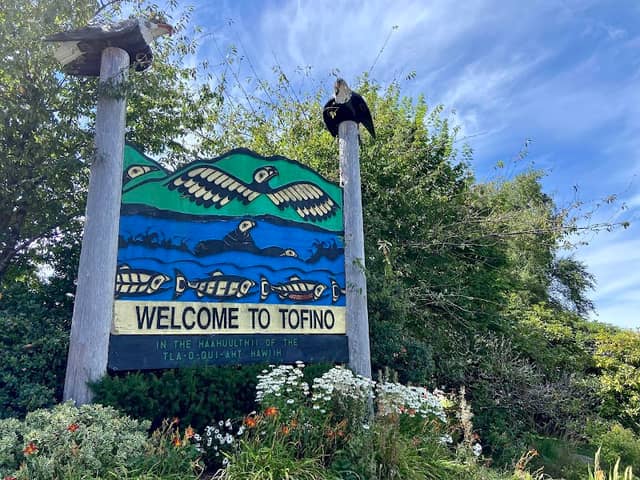 Welcome to Tofino sign - Image 1