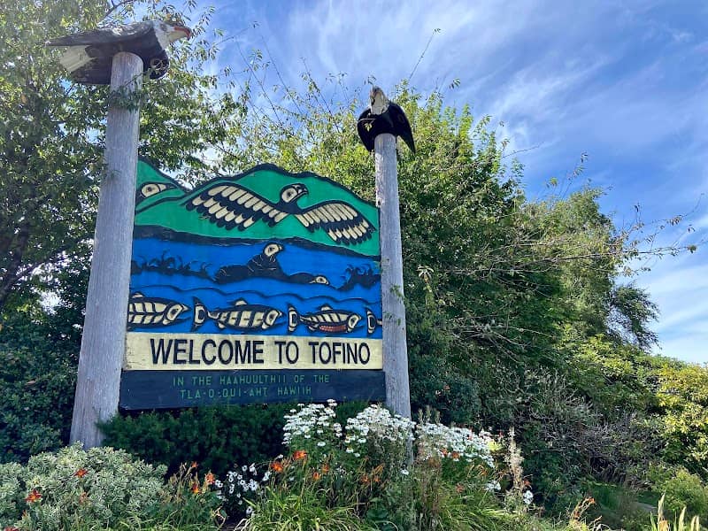 Welcome to Tofino sign - Image 1