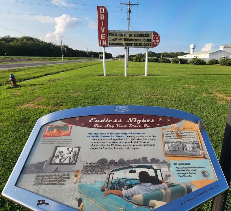Route 66 DRIVE INN SIGN - Image 2
