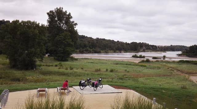 Départ de la Loire à vélo à Cuffy - Image 1