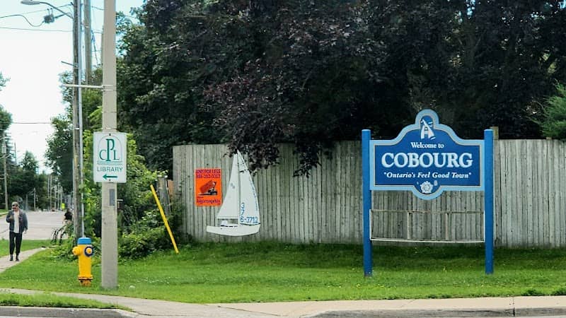 Welcome to Cobourg Sign - Image 1