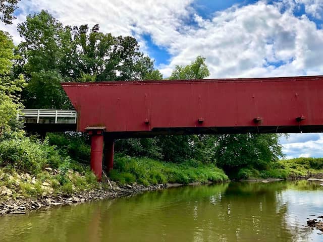 Historic Holliwell Covered Bridge - Image 3