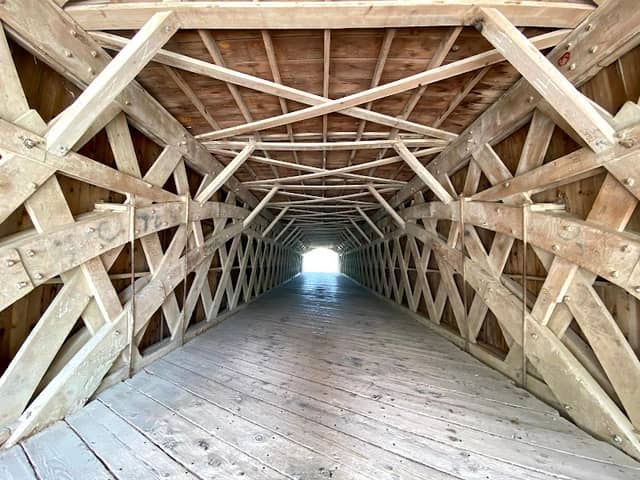 Historic Holliwell Covered Bridge - Image 2