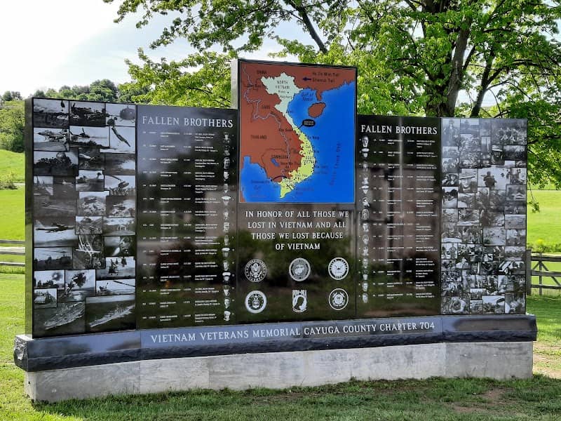 Vietnam Veterans Memorial Cayuga County Chapter 704 - Image 1