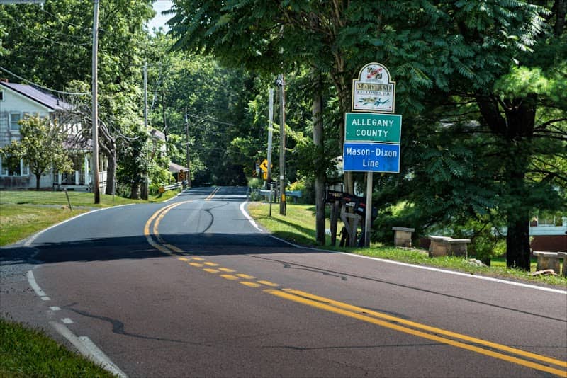 Maryland Welcome Sign - Image 1