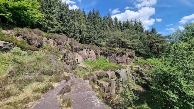 Small Cadshaw Castle Rocks - Image 1