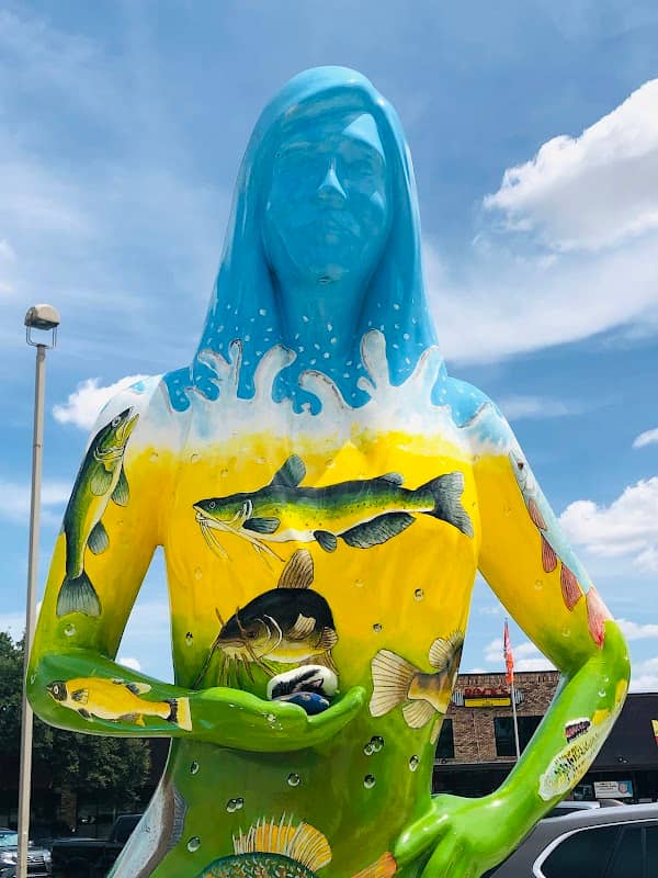 San Marcos Mermaid Statue #9 - Image 1