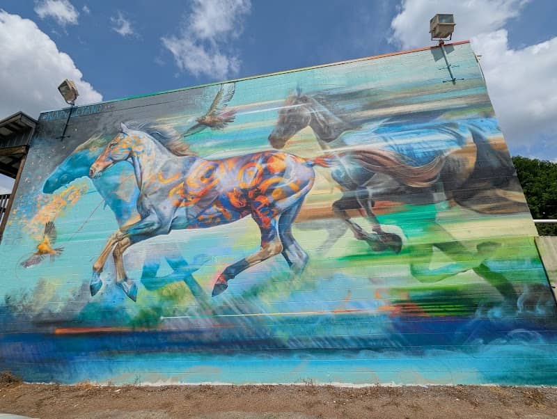 Horse Mural at Harbour Place - Image 2