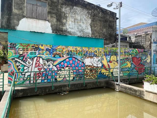Street Art Tung Wat Don @ Sathorn - Image 1