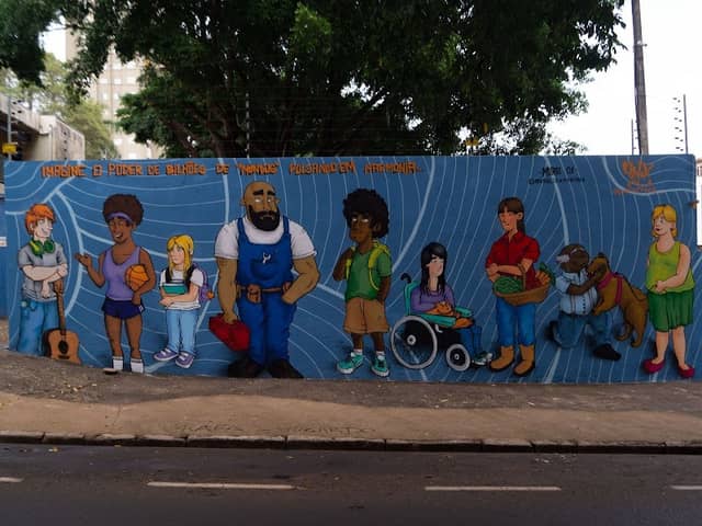 Graffiti projeto Muraliza Maringá 1° edição - Image 1