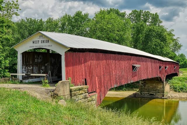 Historic West Union Covered Bridge - Image 1