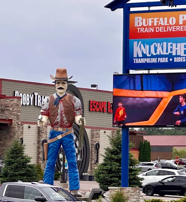 Buffalo Phil's Giant Cowboy - Image 1