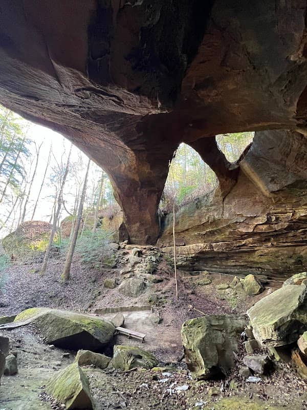 Natural Bridge And Indian Face - Image 1