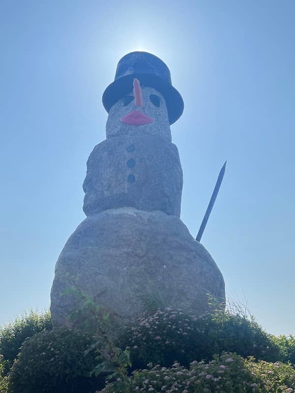 Skulptur Schneemann - Image 1