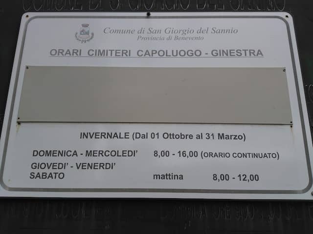 Cimitero Capoluogo Ginestra - Image 1