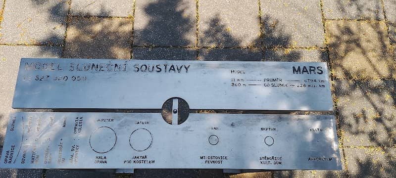 Mars - planetární stezka Opava - Image 1