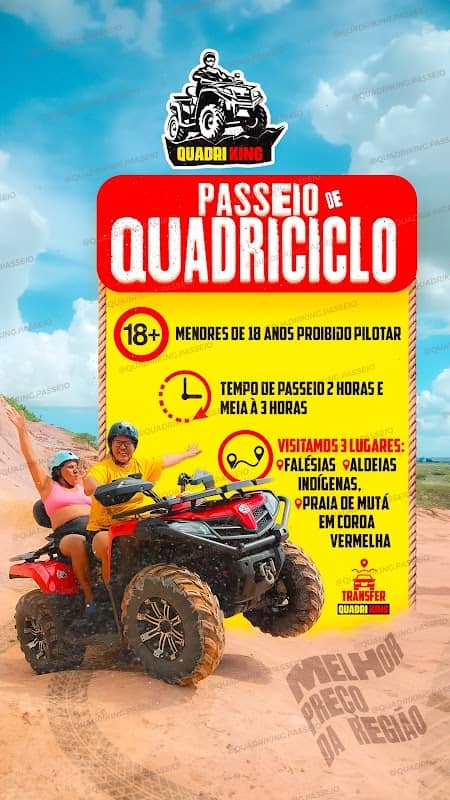 Quadriking- Passeio de Quadriciclo em Porto Seguro - Image 1