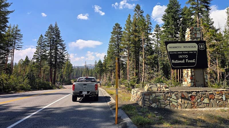Mammoth Mountain Informational Sign - Inyo National Forest - Image 1
