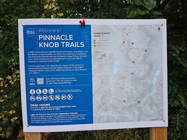 Pinnacle Knob Trails Head - Image 2