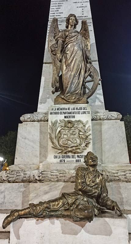 Monumento a los loretanos caídos en la Guerra del Pacífico - Image 1