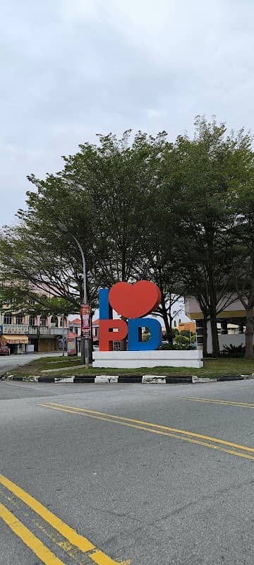 I Love PD sign - Image 1