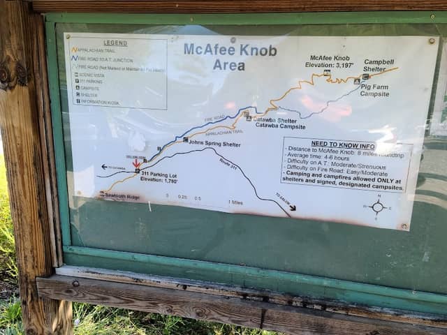 McAfee Knob Trailhead - Image 2