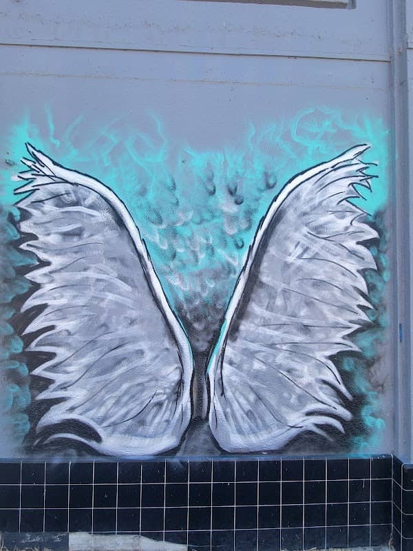 Downtown Wings Mural - Image 1